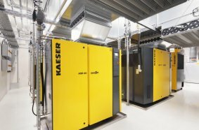 The majority of the energy used for compressed air generation can be reused through heat recovery, resulting in significant energy cost savings.