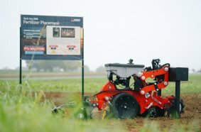 PTx brand Precision Planting retrofit row unit technology including vSet, vDrive, SpeedTube and DeltaForce