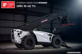 HİDROMEK’s new telehandler won a Design Award from iF Design!
