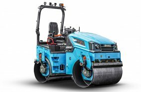 SANY STR50E is the first electric roller in the 5-ton tandem roller segment.