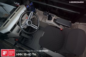 HİDROMEK’s new telehandler won a Design Award from iF Design!
