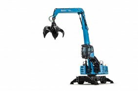 SANY SMHW40E, the all new material handler (not on the show).