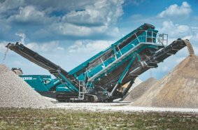 Also on display will be the Chieftain 2200 triple deck screen, the largest inclined screen in the Powerscreen range