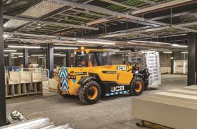 JCB 525-60E was launched in 2020 as a part of the JCB's 100% electric E-TECH range.