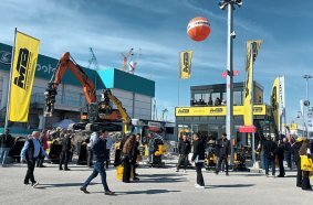 MB Crusher Demo Area at bauma 2025 