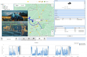 IoT can differentiate: engine hours, production hours and hours spent at each construction site.