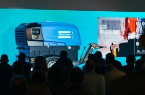 The B-Air during its reveal at the ‘Journey to a Sustainable Future’ Event