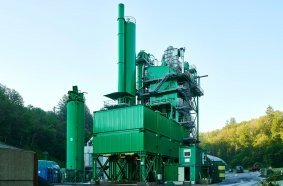 Mixing tower replacement Westerwald plant