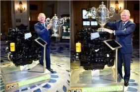 Hat-Trick for JCB as Hydrogen Engine wins Top Award