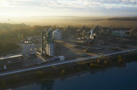 The Benninghoven REVOC system can easily be retrofitted on any asphalt mixing plant to upgrade existing plants to the state of the art.