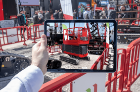 Digital Twins in action: AlmaCrawler BIBI 1090 presented at bauma 2025