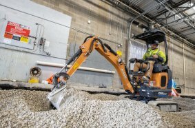 CASE CX15EV Electric Mini Excavator