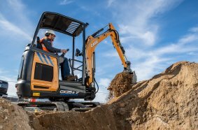 CASE CX25EV Electric Mini Excavator