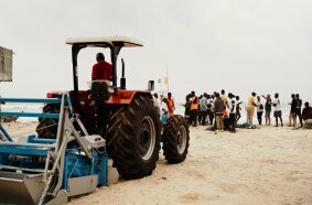 Case IH brings beach care project to Africa