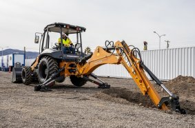 CASE Utility Plus Backhoe Loader
