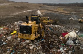 Cat 836 Landfill Compactor