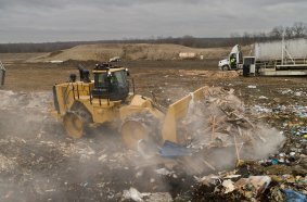 Cat 836 Landfill Compactor