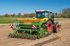 The Cataya Special EcoLine harrow-mounted conventional seed drill is attractively priced and works with complete precision. 