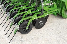 TwinTeC Special double disc coulter with single-arm steering