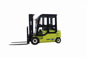 Clark has expanded the GEX20-30L and GEX40-50 electric forklift series to include models with 80 volt Li-ion batteries