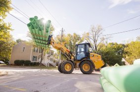 The Cat 908 Compact Wheel Loader