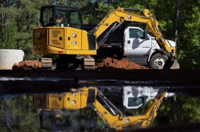 Cat 306 CR Mini Excavator with new MHE Ease of Use technology.