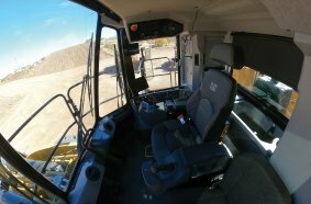 CAT 995 operator cabin