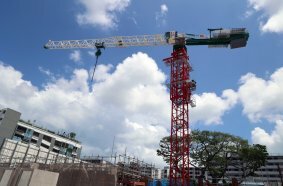 Compact and powerful: Potain MCT 565 A crane debuts in Singapore
