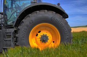 Continental-branded tractor