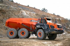 DEVELON DA45-7 articulated dump truck