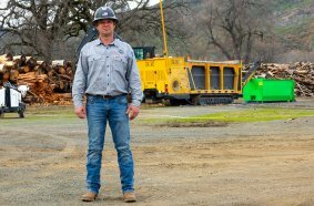 Dan Falk, owner of Falk Forestry.