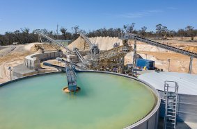 Terex Washing Systems Wash Plant Produces up to 300 tph in Australia <br> Image source: Terex Materials Processing