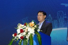 Dr. Hu Shengli, Chief Representative of Herrenknecht AG <br> Image source: Changsha International Construction Equipment Exhibition (CICEE)