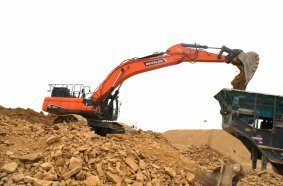 New DX490LC-7 Excavator