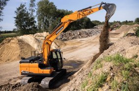 Doosan DX140LC-7 <br> Image source: DOOSAN INFRACORE EUROPE S.R.O.