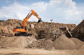 Doosan DX255LC-7 <br> Image source: DOOSAN INFRACORE EUROPE