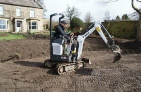 Bobcat E10z mini-excavator