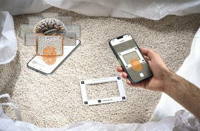 EasyMatch recognises fertilisers just from a photo. Precise setting recommendations, even if the fertiliser name is unknown. Quick and reliable set up of any AMAZONE fertiliser spreader.