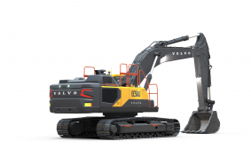 The prototype EC500 unveiled at CONEXPO is a new generation of excavator from Volvo CE