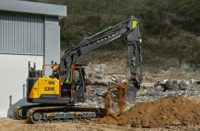 New ECR145 and EC210 redefine excavator excellence