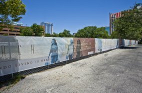Fence Mural Construction