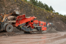 Finlay C-1550+ Tracked Cone Crusher