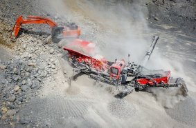 The new I‑130RS impact crusher will be on static display, making its first public showing