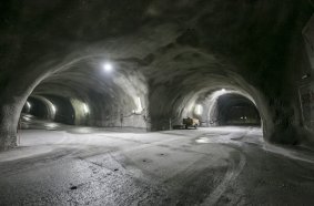 Working conditions in a tunnel are rough, and contractors require extremely robust and highly productive machinery.