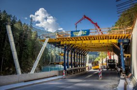 Successful partnership: Bezzola Denoth AG and Doka complete Mingèr gallery before winter