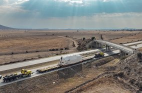 The next obstacle: a bridge to pass under