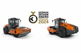 Recipient of the German Design Award Special Mention: The machines, weighing between 11 and 25 t, were honoured with the coveted award.