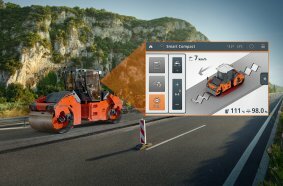 Smart Compact Pro will initially be available for Hamm HD+ series tandem rollers.