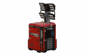 HBOX+ Hybrid lighting tower 