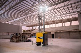Atlas Copco hybrid HiLight BI+ 4 light tower